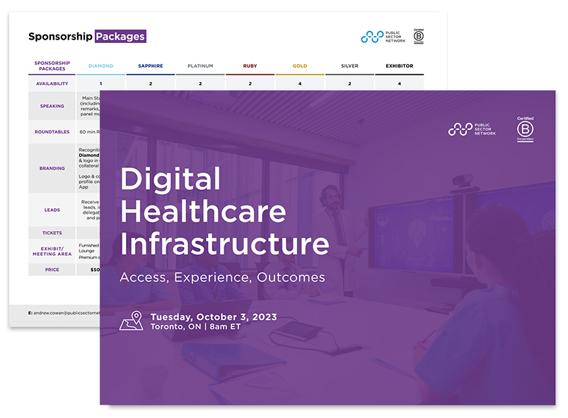 Canada Digital Healthcare Infrastructure Conference Prospectus 2023
